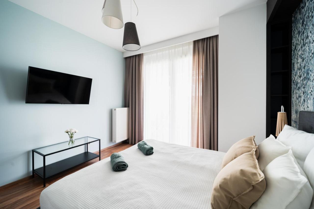 Big Apart - Atal Towers - 3 Rooms - Private Parking Place Wrocław Exteriör bild